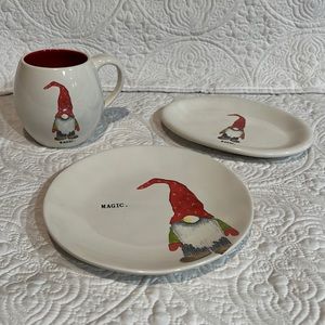 Rae Dunn Artisan Collection‎ Magic Gnome set